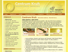 Tablet Screenshot of centrumkruh.cz